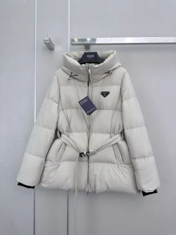 PRADA Jackets Beige-Black S-L E90202609061083