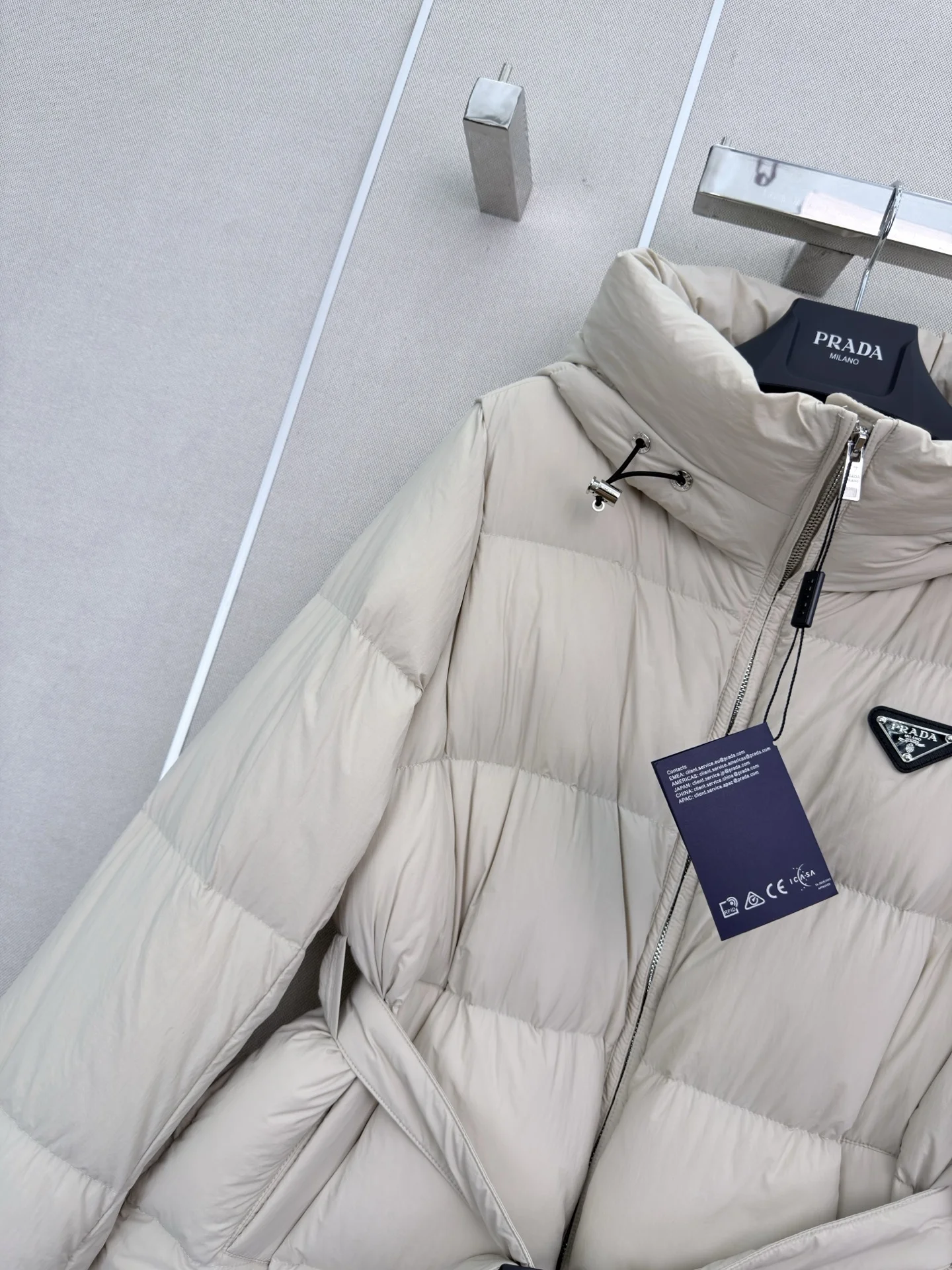 PRADA Jackets Beige-Black S-L E90202609061083 - Image 3
