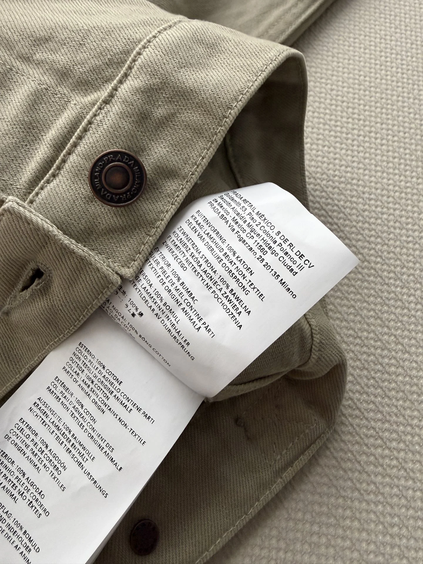 PRADA Jackets Beige-Brown S-L D45202609062327 - Image 9