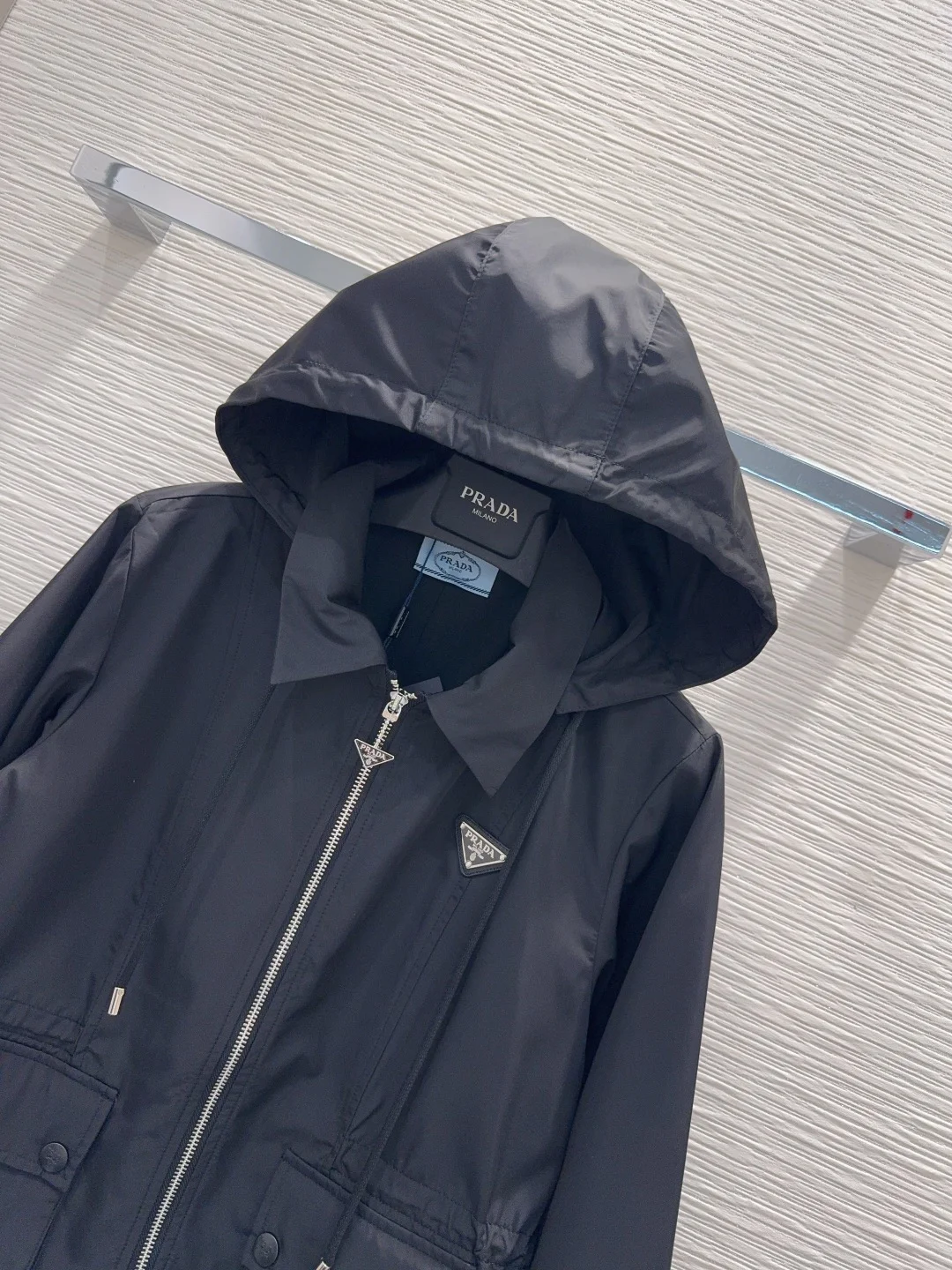 PRADA Jackets Black S-L C15202609061910 - Image 2