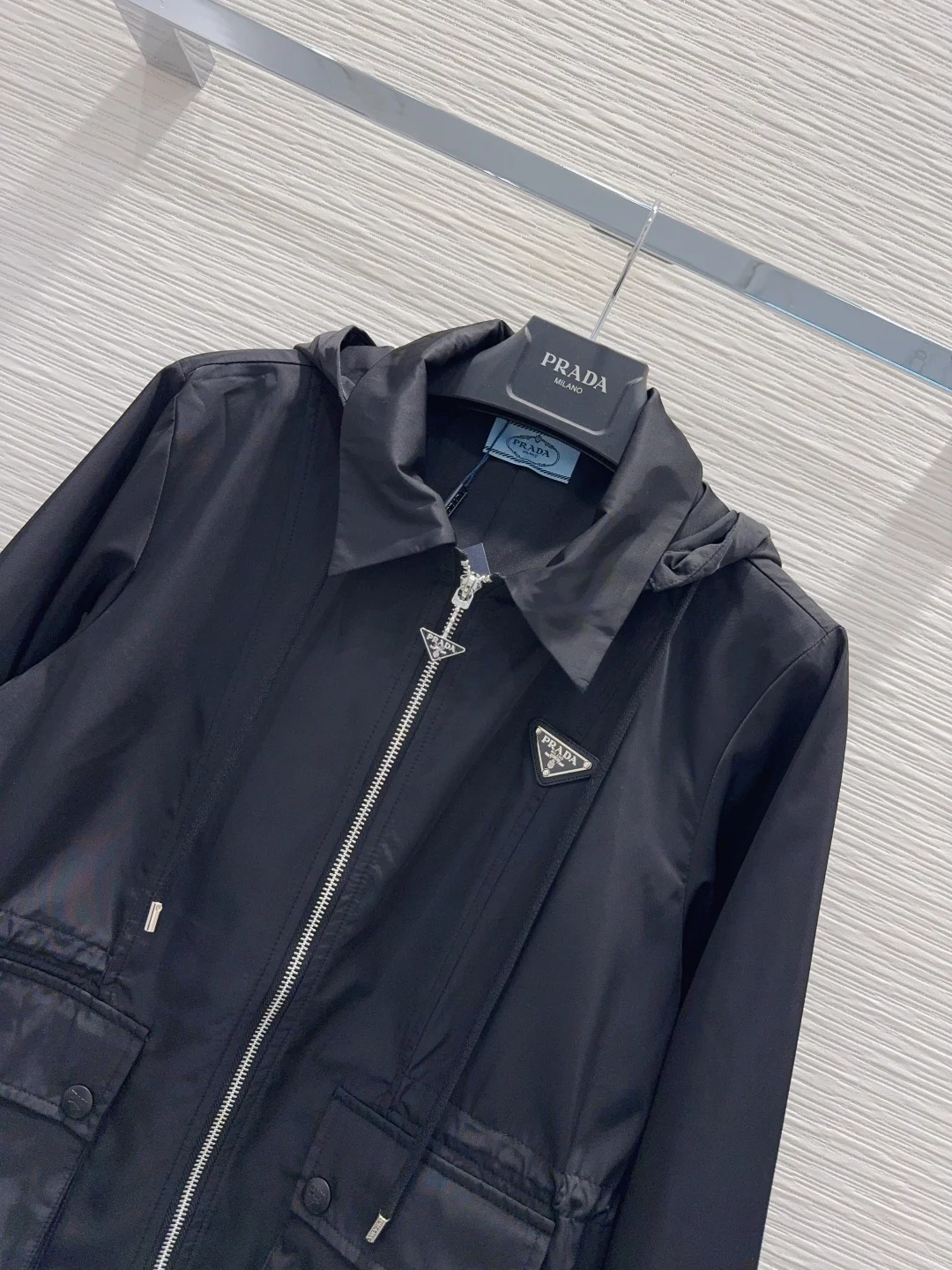 PRADA Jackets Black S-L C15202609061910 - Image 4