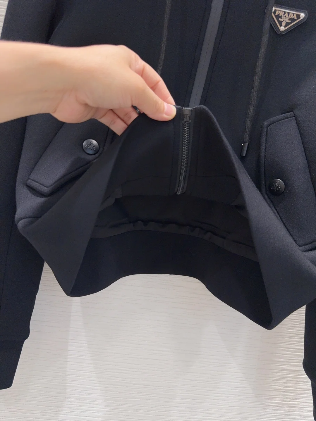 PRADA Jackets Black S-L C25202609060896 - Image 8