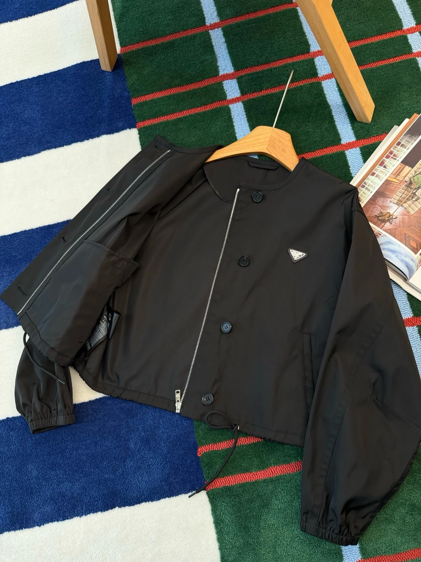 PRADA Jackets Black S-L D85202609061397 - Image 7