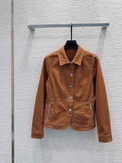 PRADA Jackets Brown S-XL C15202609062927