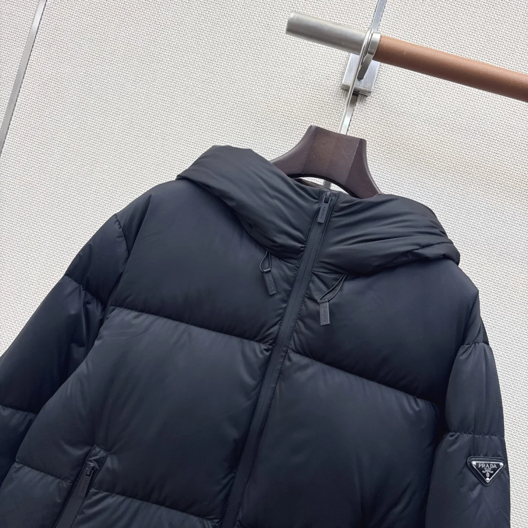 PRADA Jackets Down White-Brown-Black 38-44 F15202609060628 - Image 3