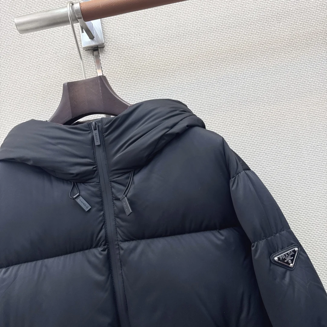 PRADA Jackets Down White-Brown-Black 38-44 F15202609060628 - Image 4