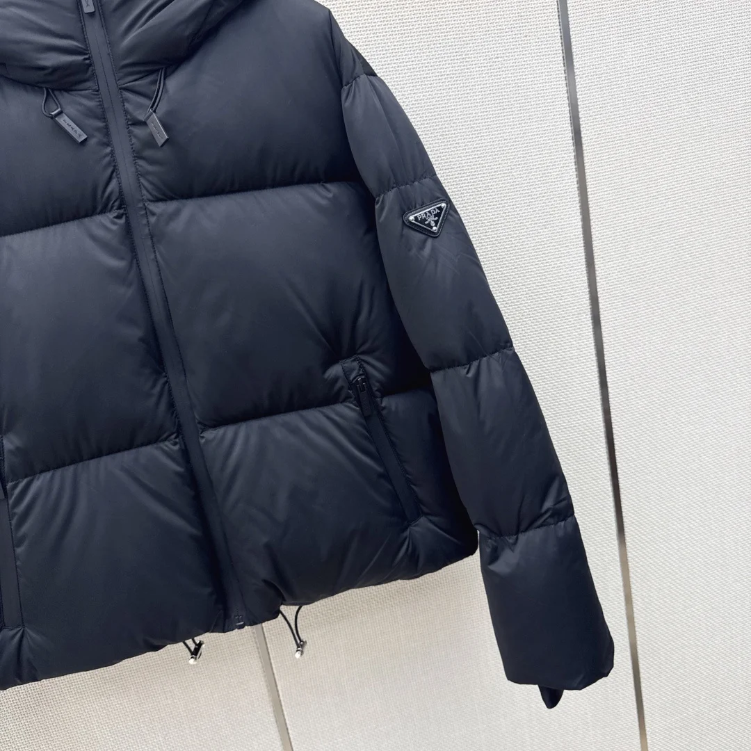 PRADA Jackets Down White-Brown-Black 38-44 F15202609060628 - Image 6