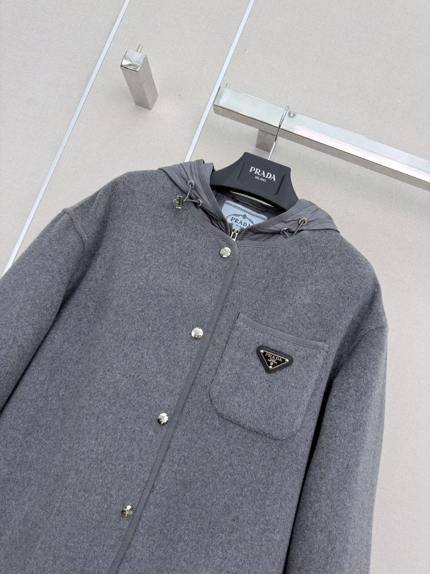 PRADA Jackets Gray S-L F50202609062683 - Image 2