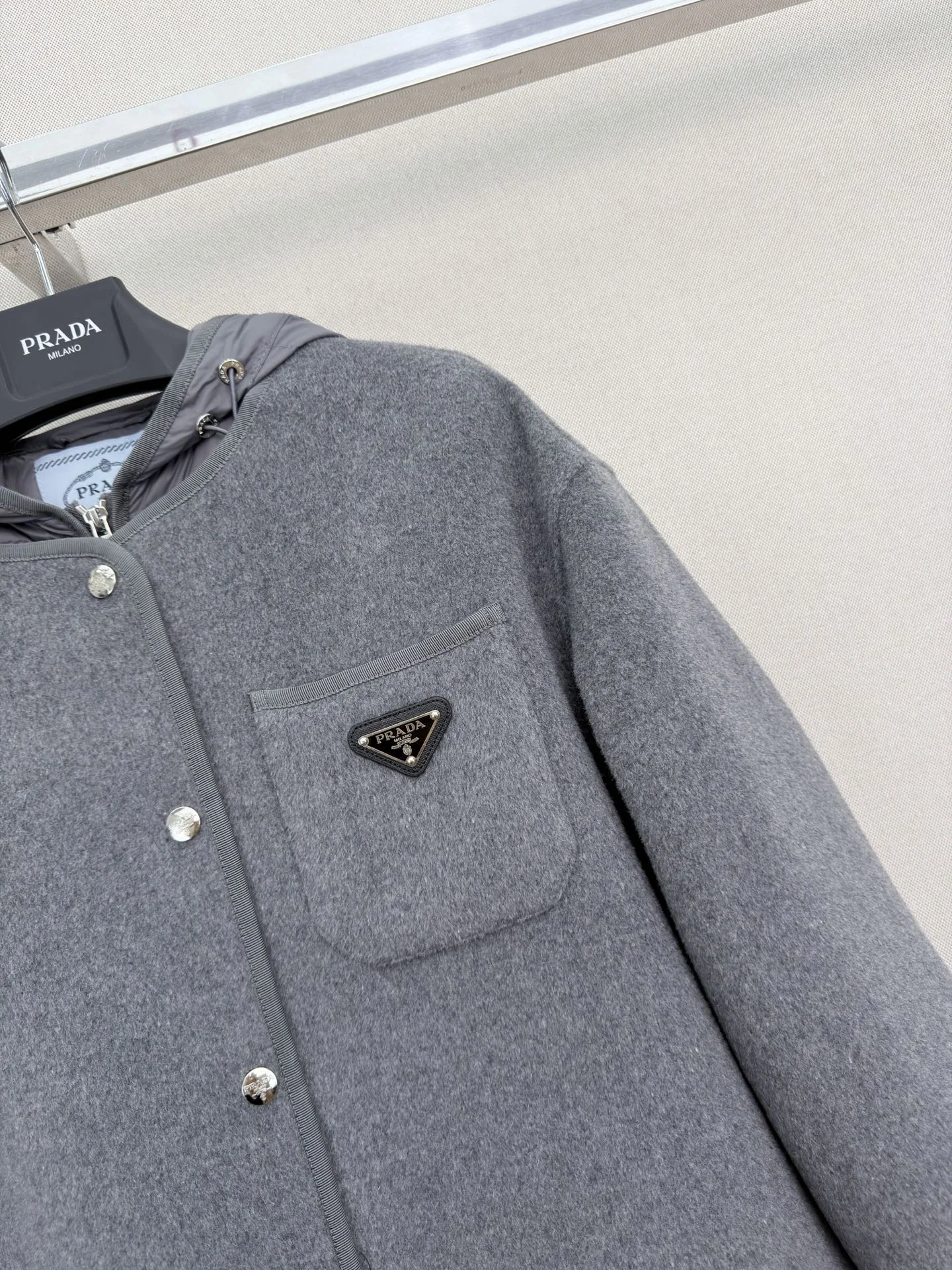 PRADA Jackets Gray S-L F50202609062683 - Image 5