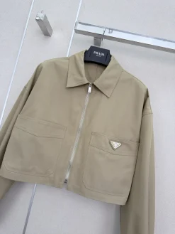 Alternative view of PRADA Jackets Khaki S-L B45202609061975
