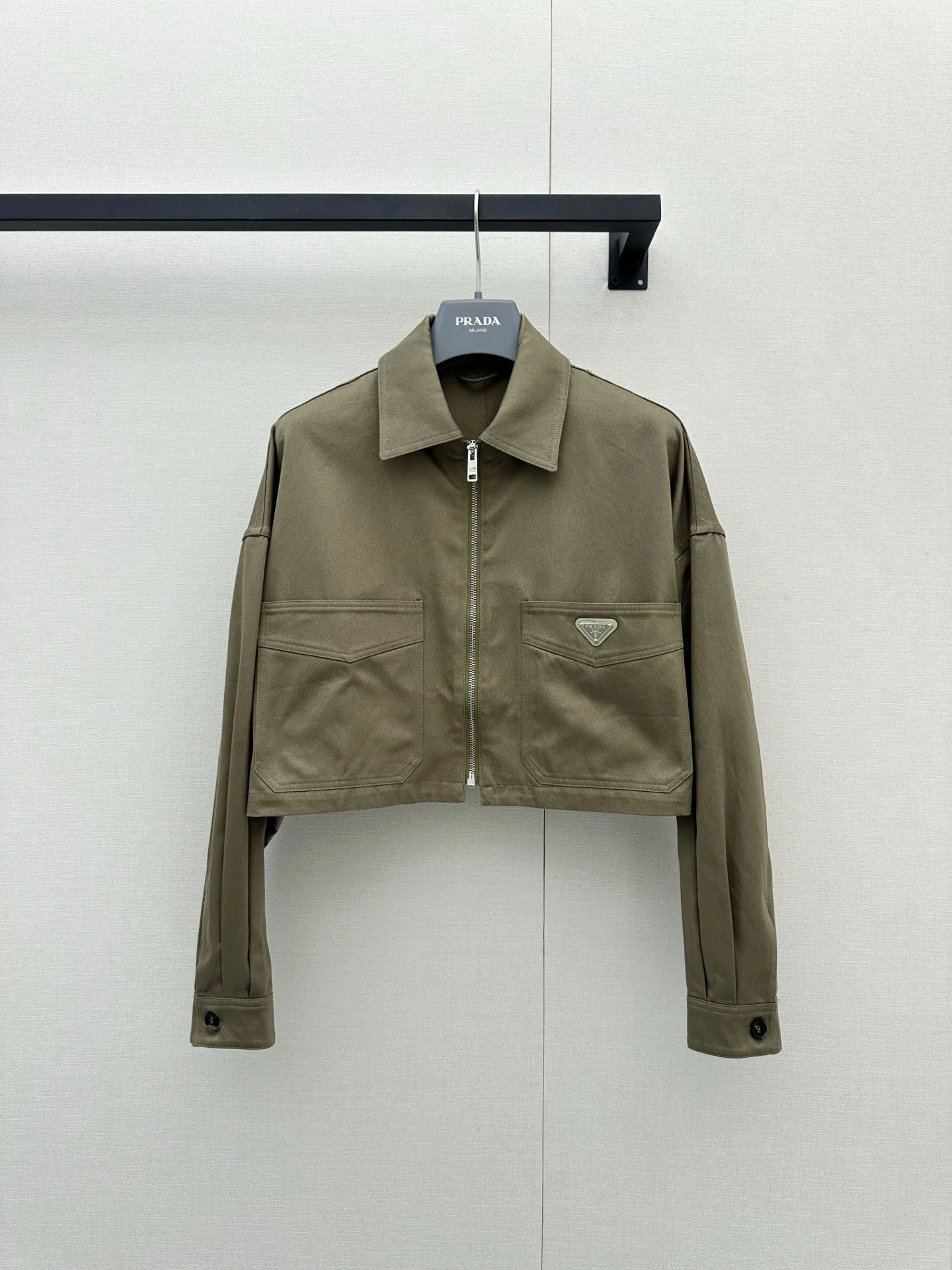 PRADA Jackets Khaki S-L C25202609063246
