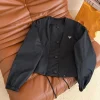 PRADA Jackets Nylon Black S-L C25202609063047