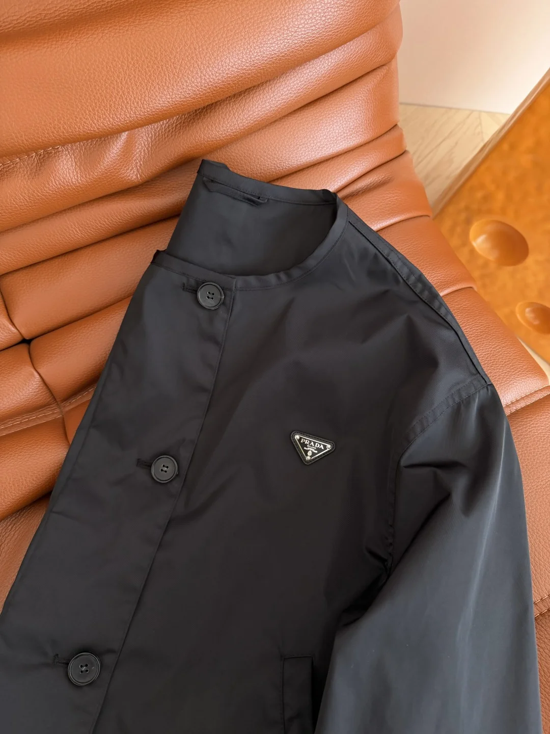 PRADA Jackets Nylon Black S-L C25202609063047 - Image 5