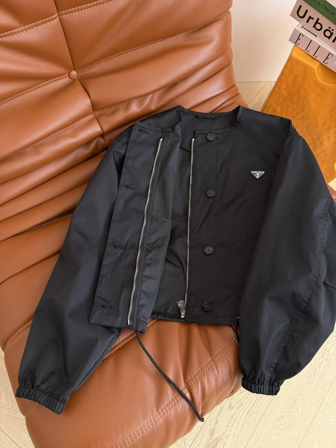 PRADA Jackets Nylon Black S-L C25202609063047 - Image 7