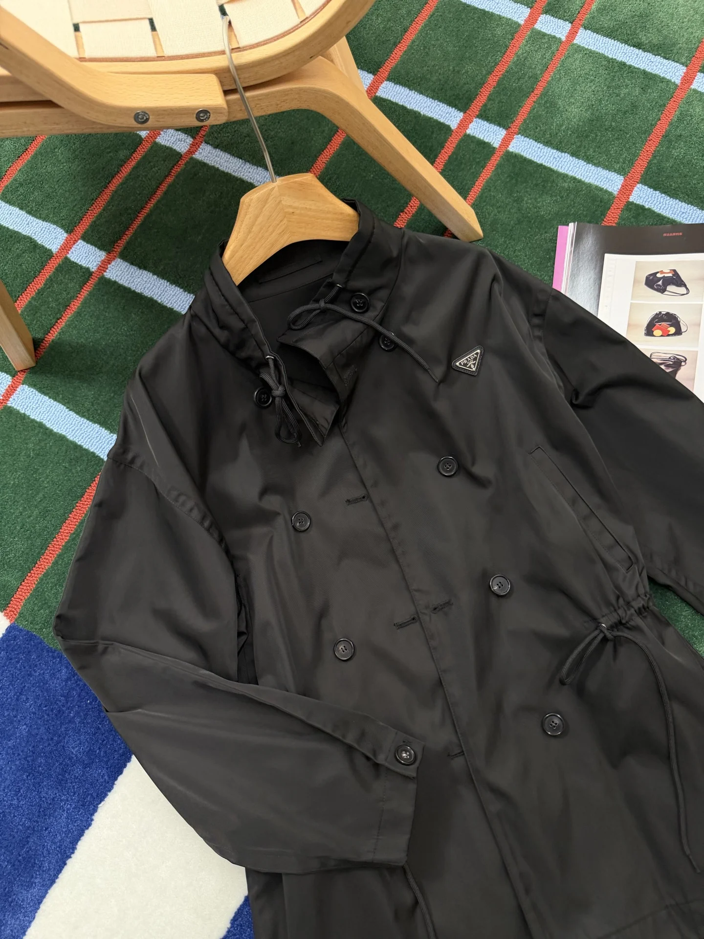 PRADA Jackets Nylon Black S M L E05202609061019 - Image 4