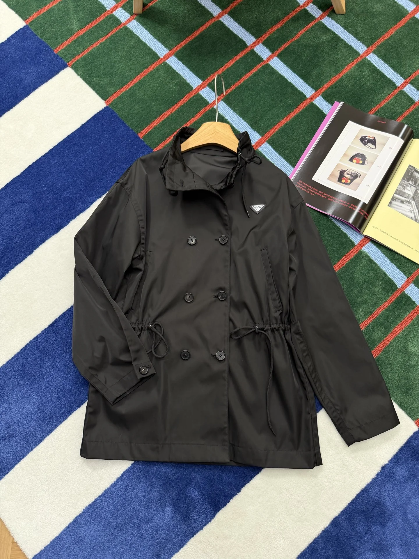 PRADA Jackets Nylon Black S M L E05202609061019 - Image 5