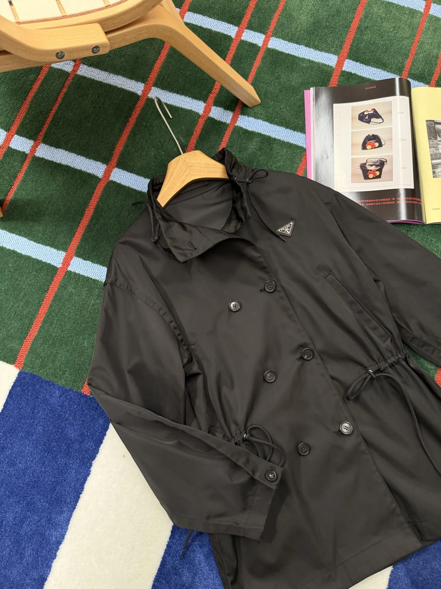 PRADA Jackets Nylon Black S M L E05202609061019 - Image 6