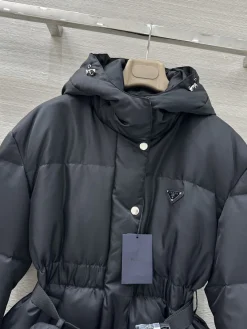 Alternative view of PRADA Jackets Nylon Down Black S-L F15202609061197
