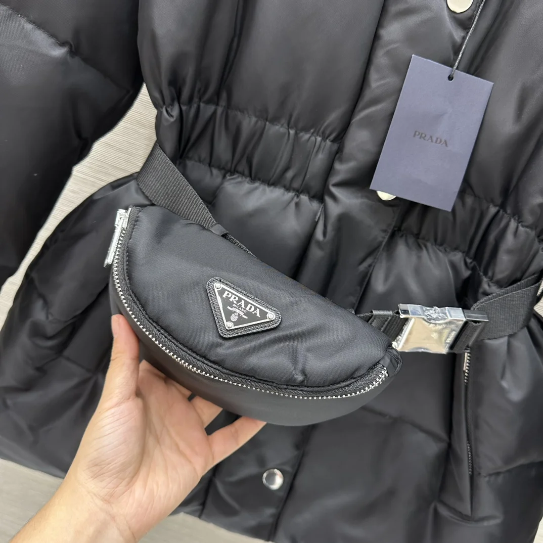 PRADA Jackets Nylon Down Black S-L F15202609061197 - Image 6