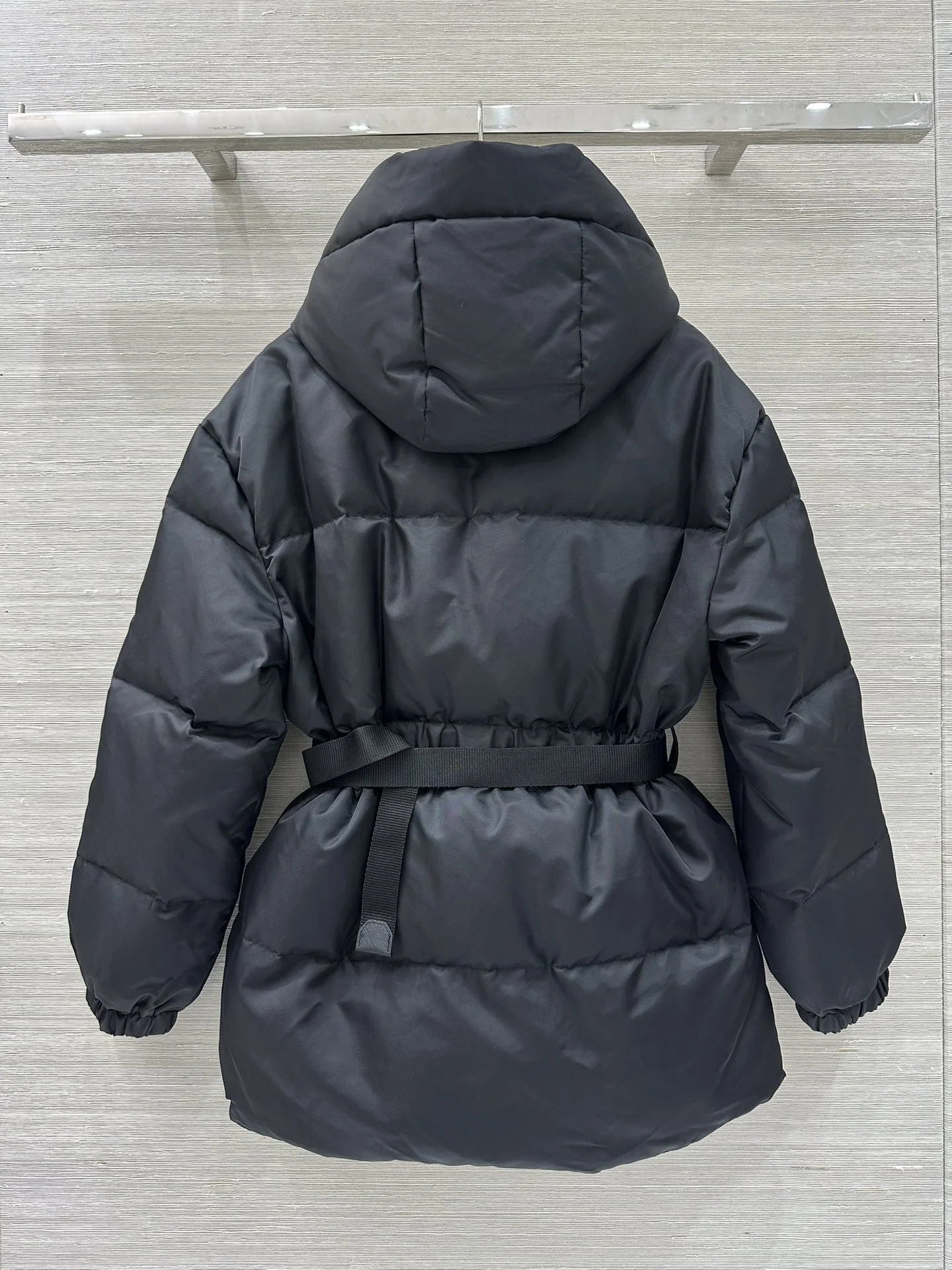 PRADA Jackets Nylon Down Black S-L F15202609061197 - Image 9