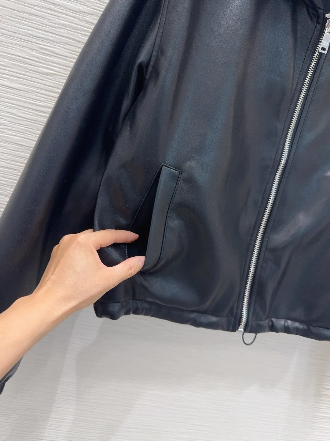 PRADA Jackets PU Leather Black S-L B95202609060824 - Image 6