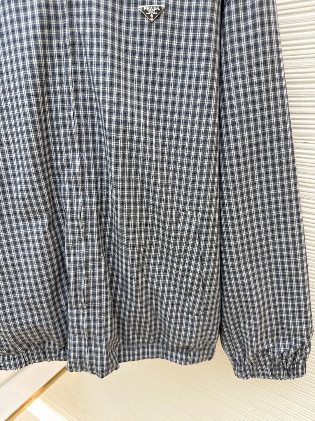 PRADA Jackets Poplin Gray-Black 42-48 C00202609090623 - Image 11
