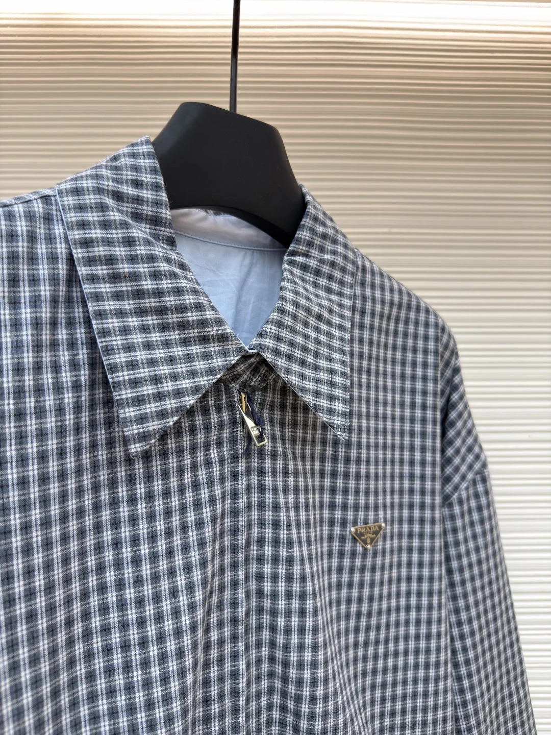 PRADA Jackets Poplin Gray-Black 42-48 C00202609090623 - Image 2