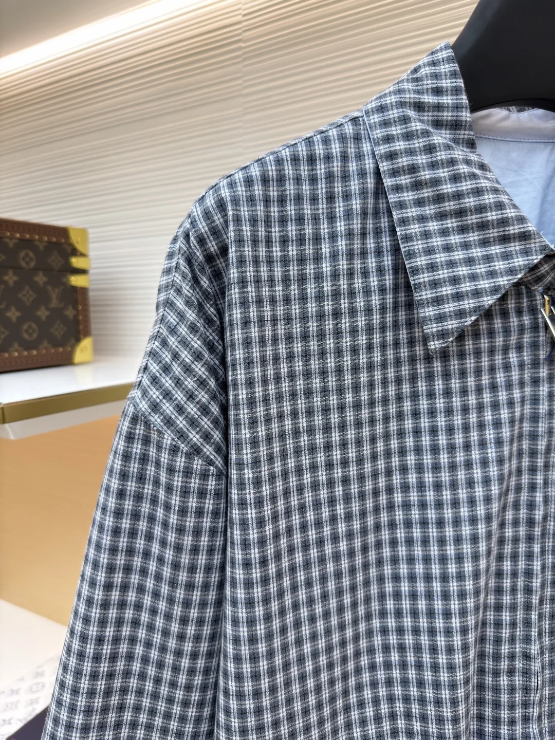 PRADA Jackets Poplin Gray-Black 42-48 C00202609090623 - Image 8