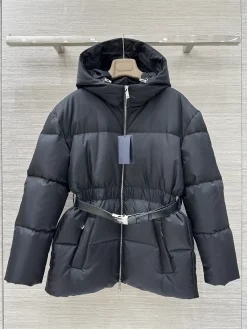 PRADA Jackets Recycled Nylon Black S-L E75202609061206