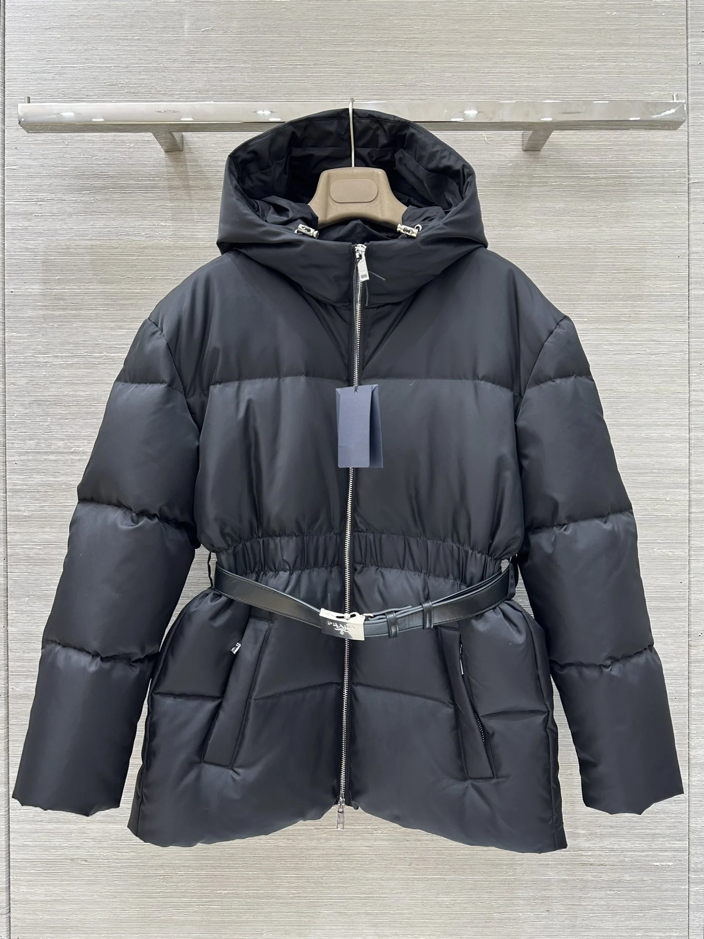 PRADA Jackets Recycled Nylon Black S-L E75202609061206