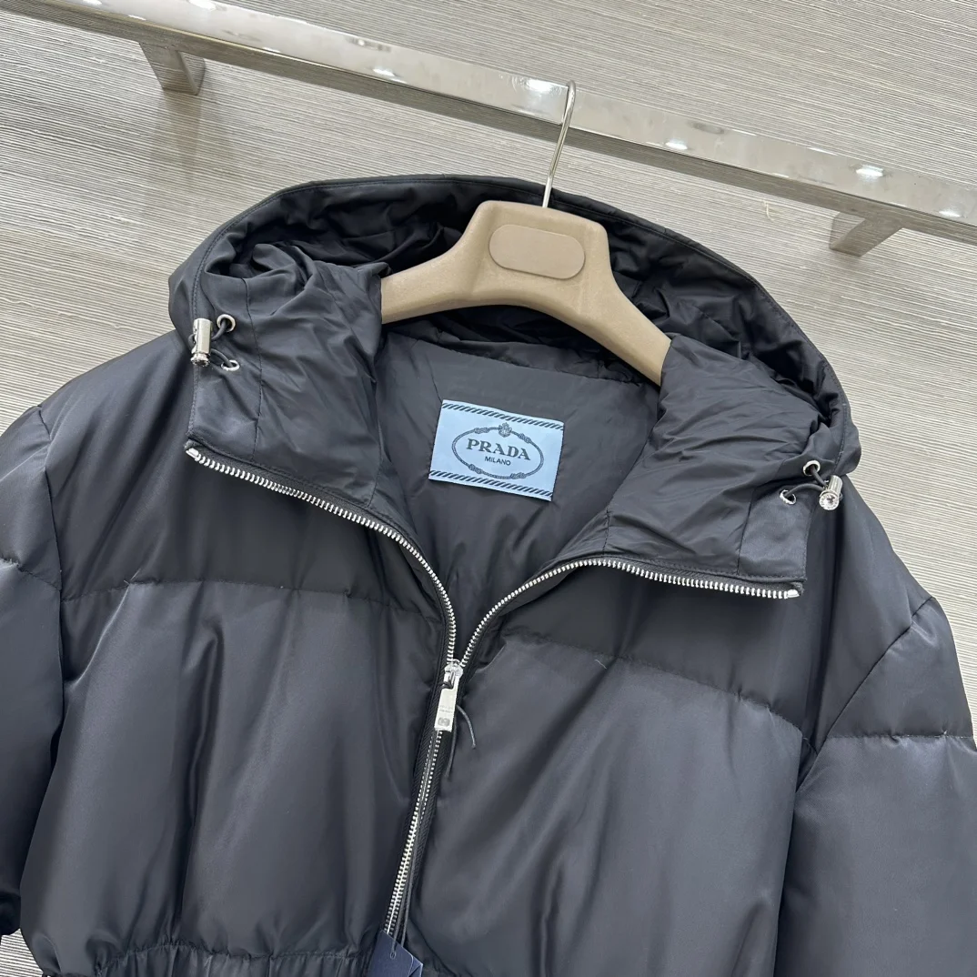 PRADA Jackets Recycled Nylon Black S-L E75202609061206 - Image 4