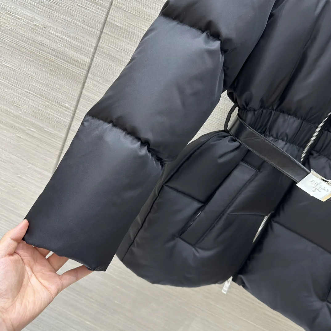 PRADA Jackets Recycled Nylon Black S-L E75202609061206 - Image 6