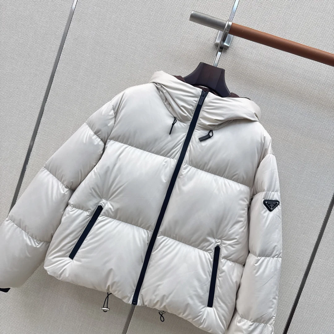PRADA Jackets White-Black S-L F15202609060626 - Image 2
