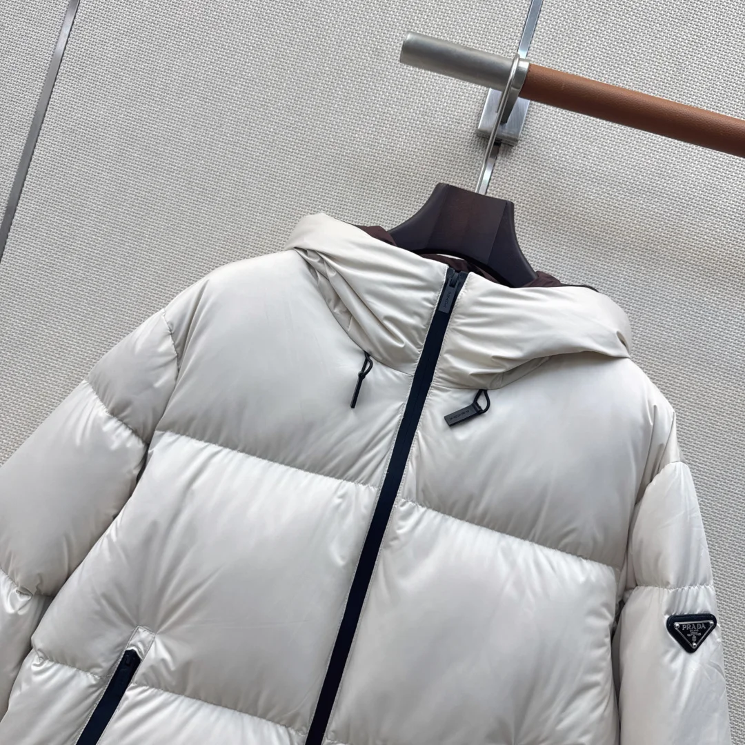 PRADA Jackets White-Black S-L F15202609060626 - Image 3