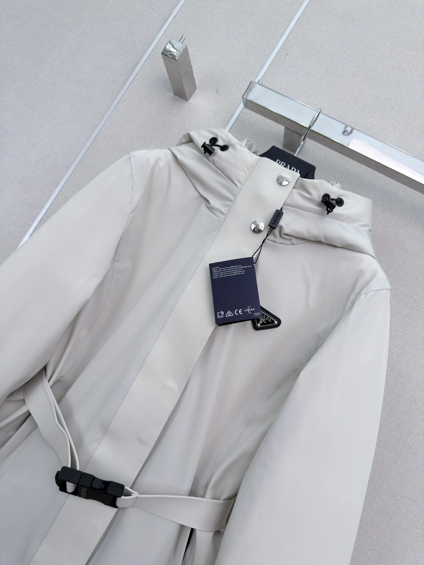 PRADA Jackets White-Black S-L F25202609061120 - Image 2