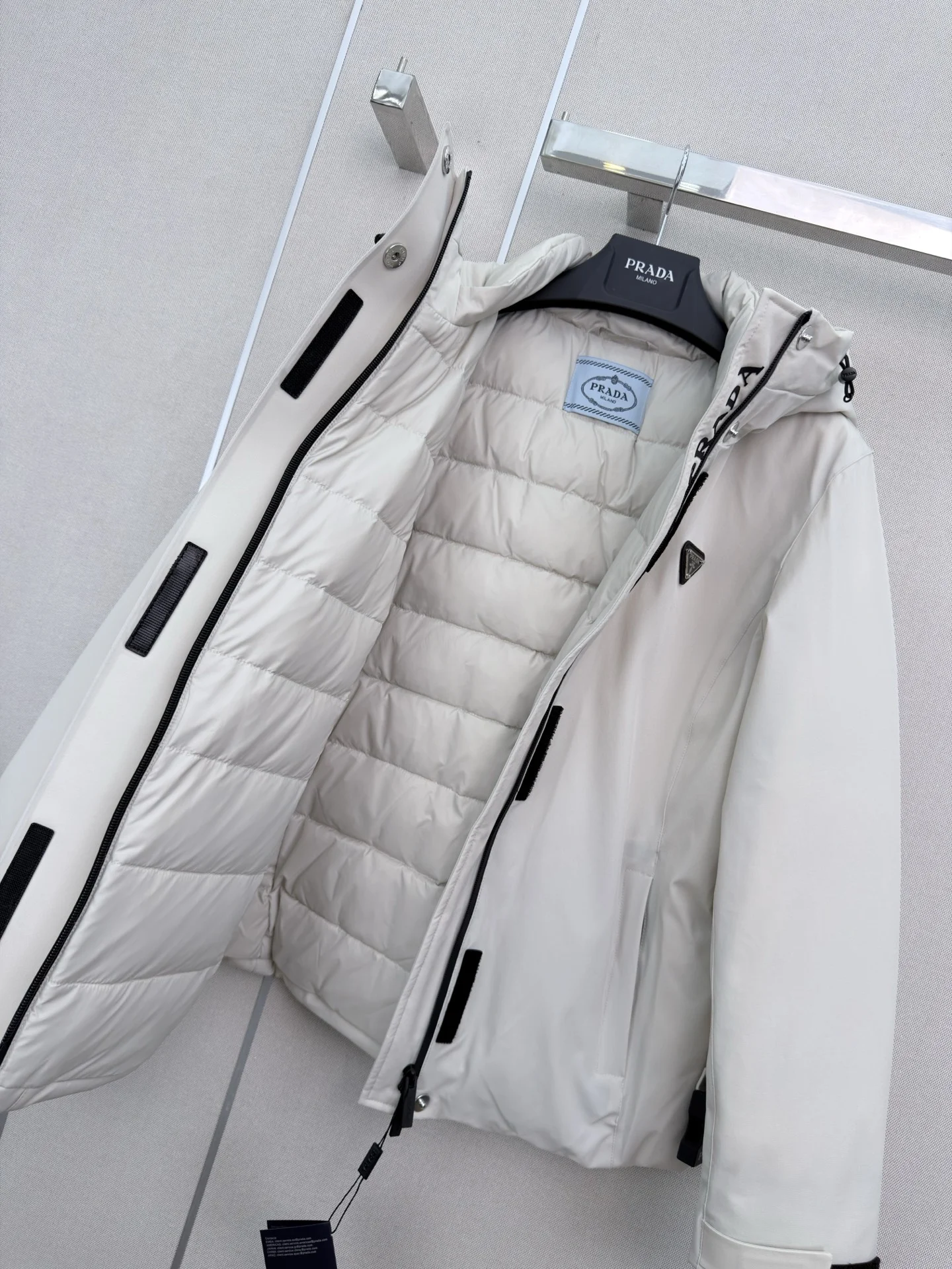 PRADA Jackets White-Black S-L F25202609061120 - Image 5