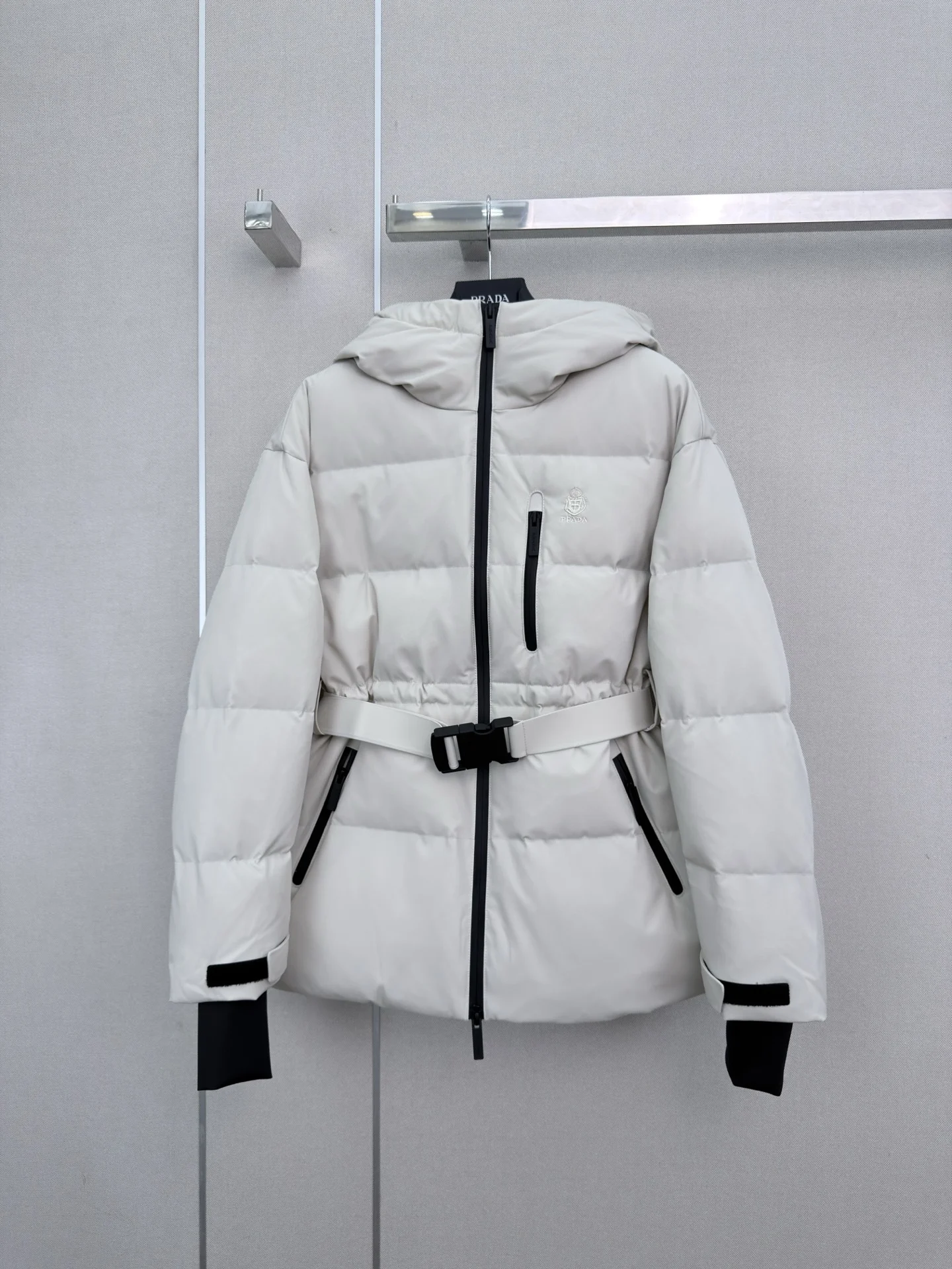 PRADA Jackets White-Black S-L F40202609061117