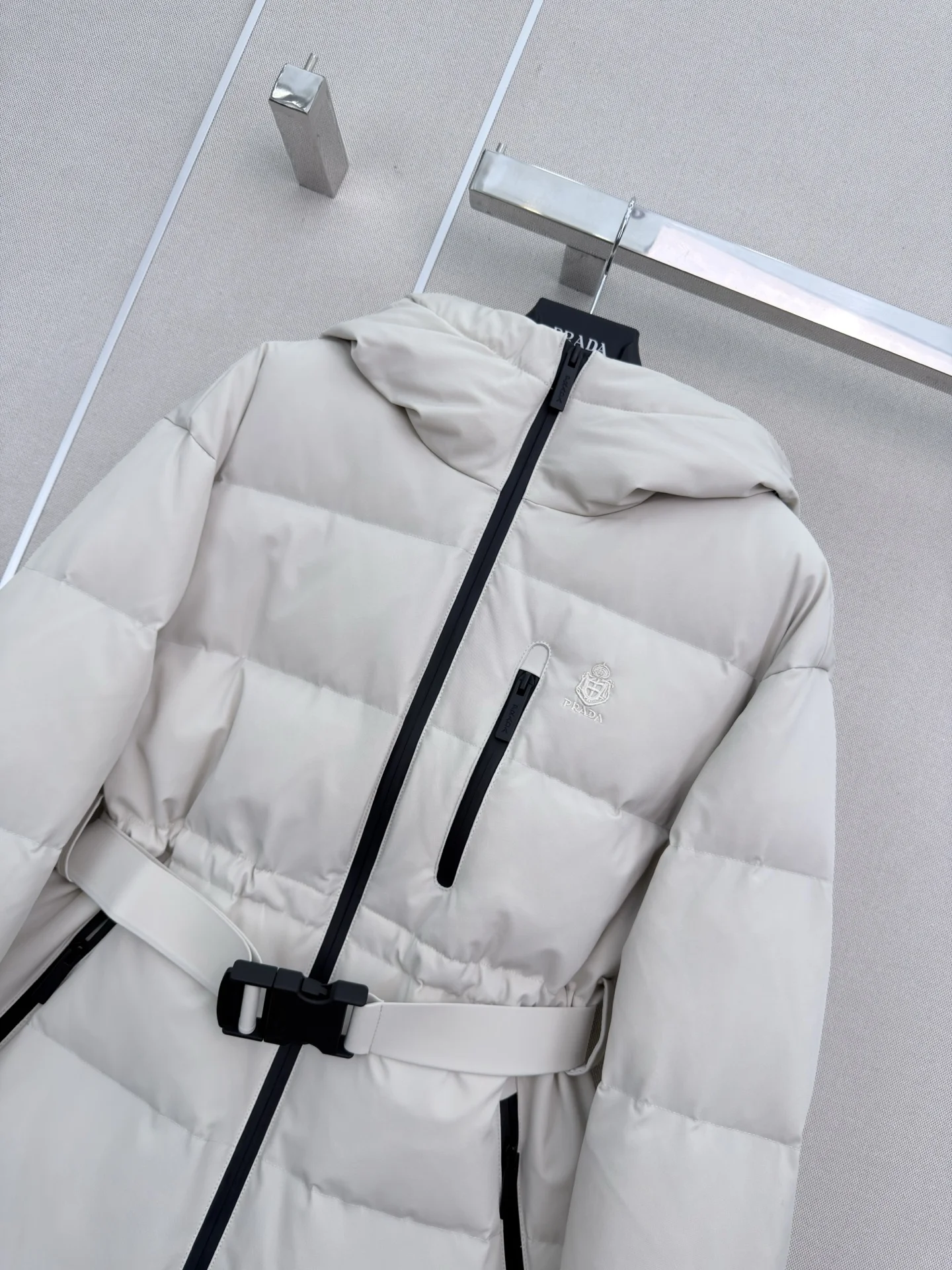 PRADA Jackets White-Black S-L F40202609061117 - Image 2