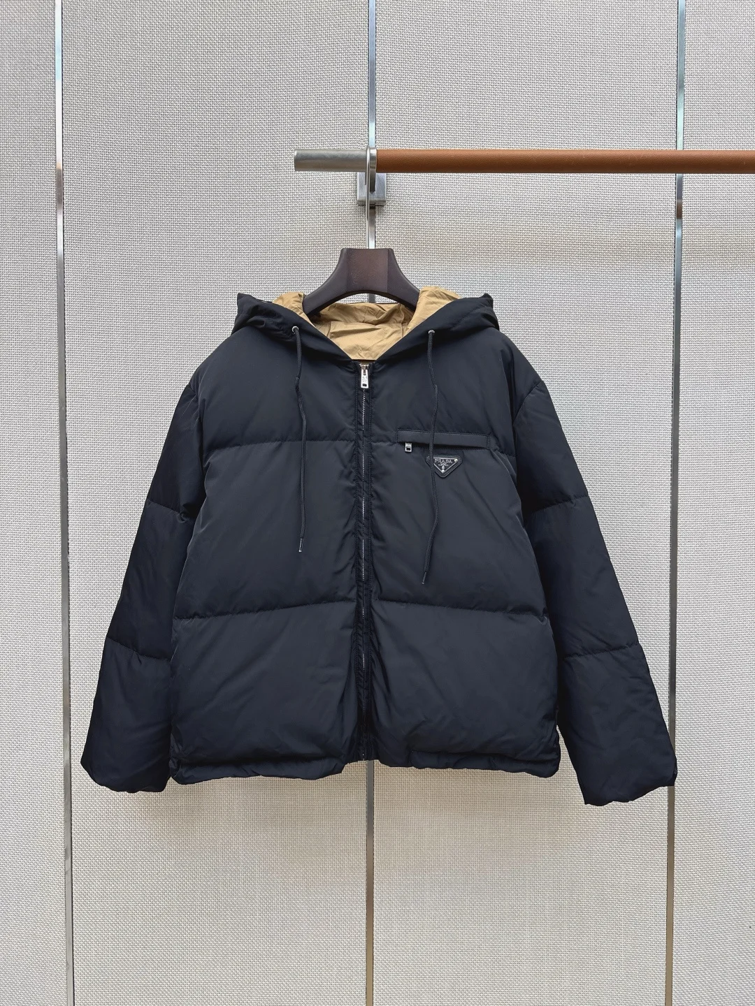 PRADA Jackets White Duck Down White-Black 36-40 E00202609062180 - Image 2