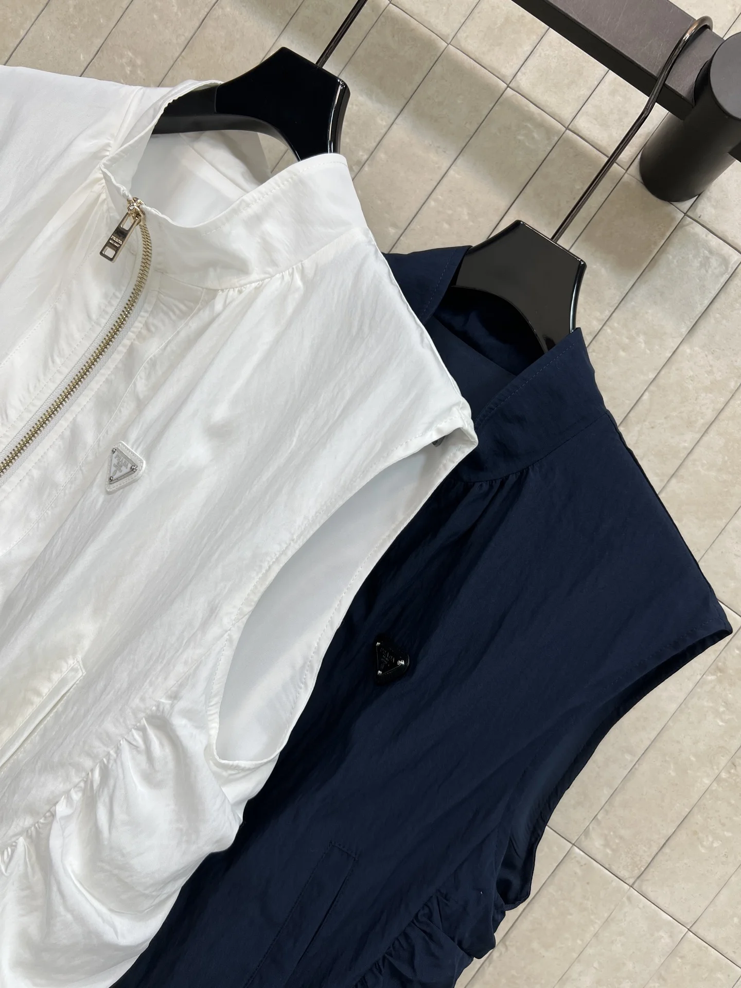 PRADA Jackets White-Navy S-L B45202609062501 - Image 4