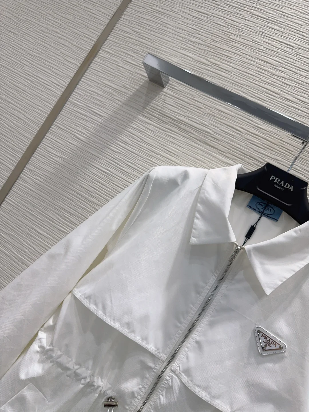 PRADA Jackets White S-L C45202609060862 - Image 3