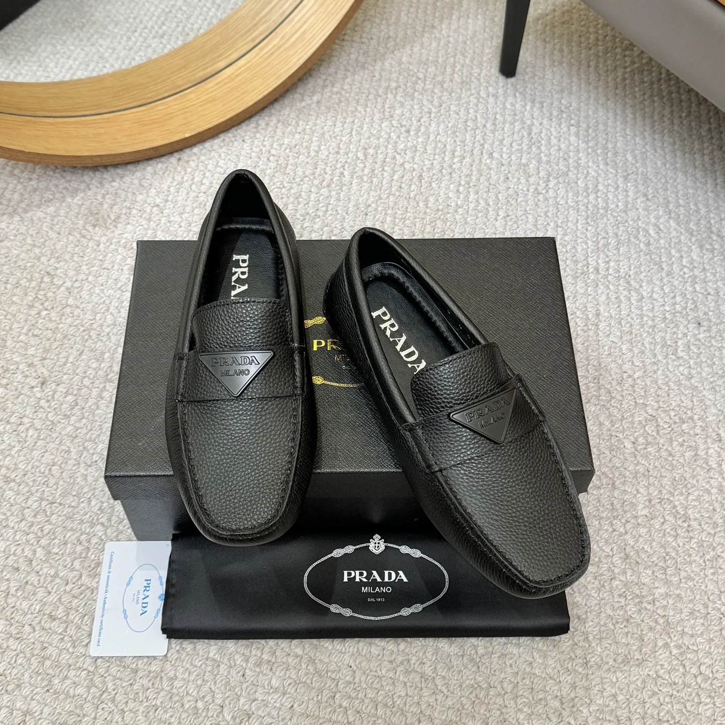 PRADA Loafers Black B00202609110153