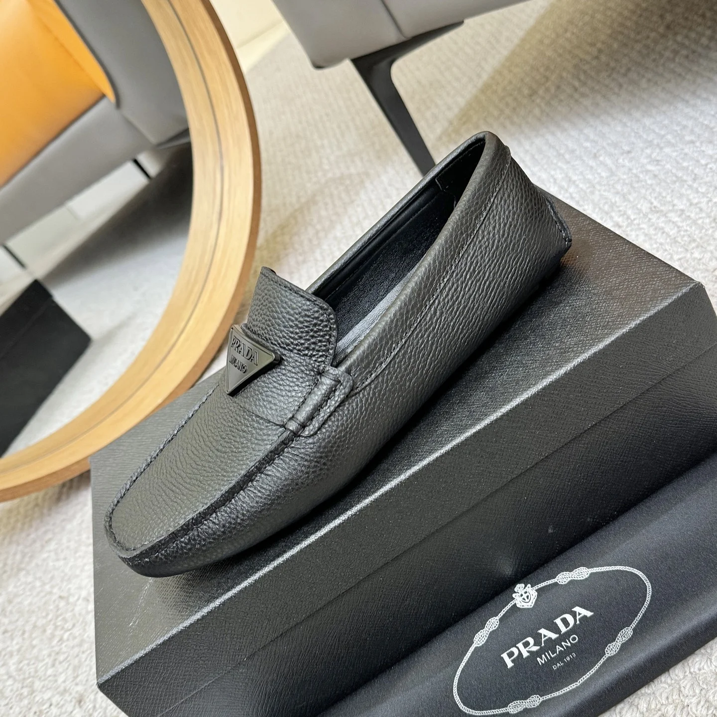 PRADA Loafers Black B00202609110153 - Image 6