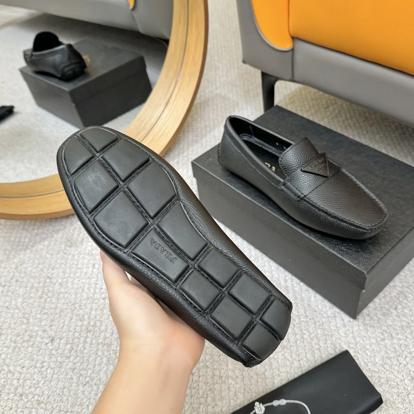 PRADA Loafers Black B00202609110153 - Image 7
