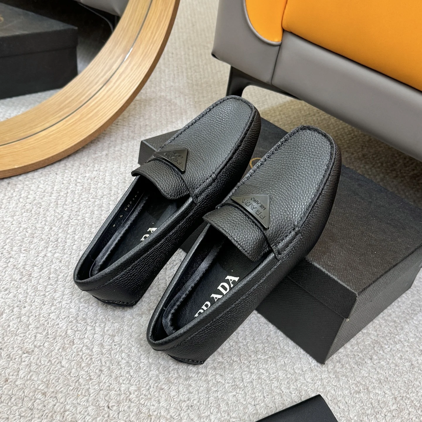 PRADA Loafers Black B00202609110153 - Image 8
