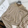 PRADA Polos Beige-Black S-L B15202609063085