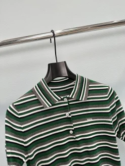 Alternative view of PRADA Polos Green-White S-L B15202609060313