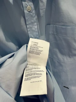 Alternative view of PRADA Shirts Cotton Blue S-L B55202609061241