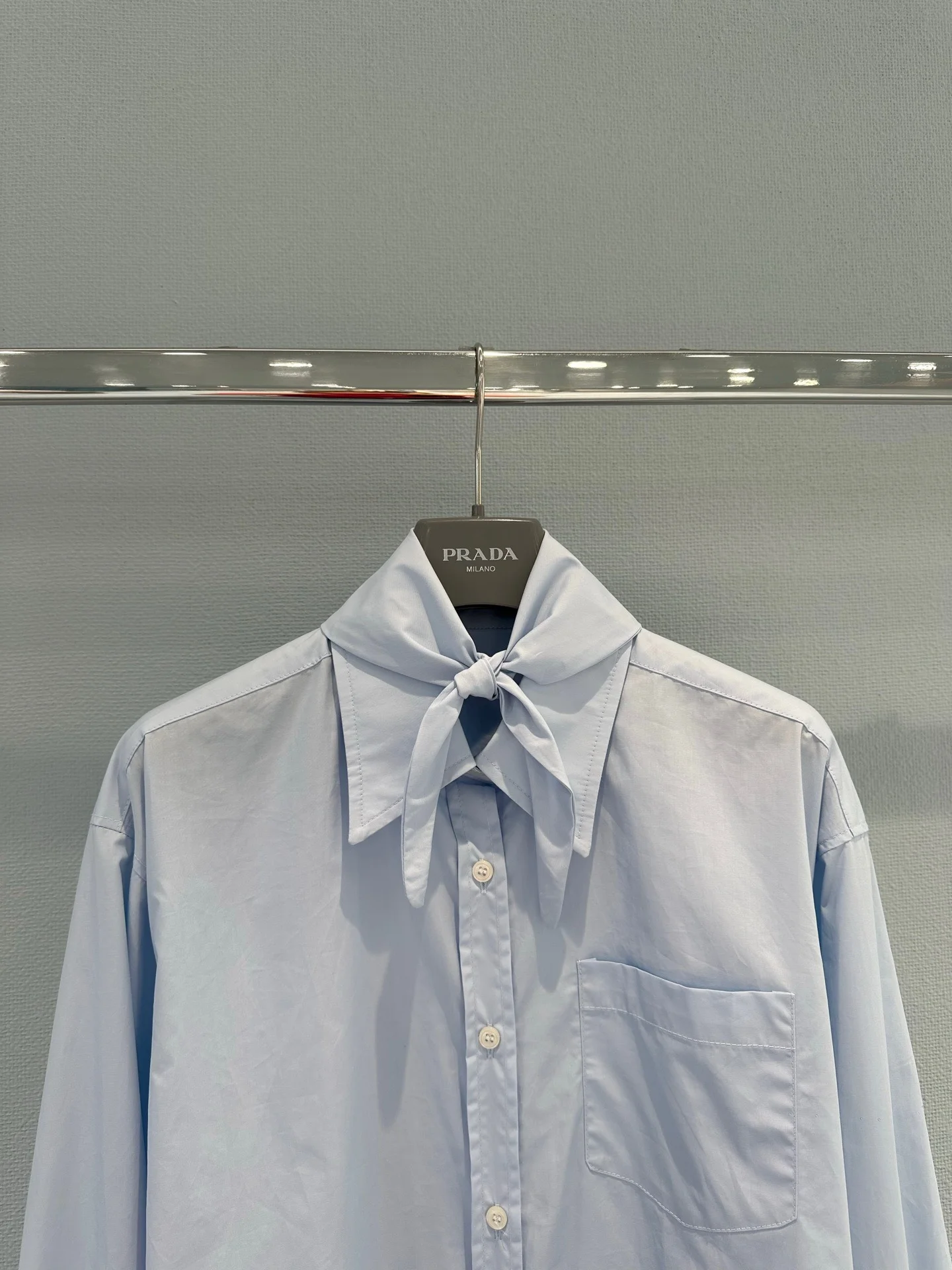 PRADA Shirts Cotton Blue S-L B55202609061241 - Image 5