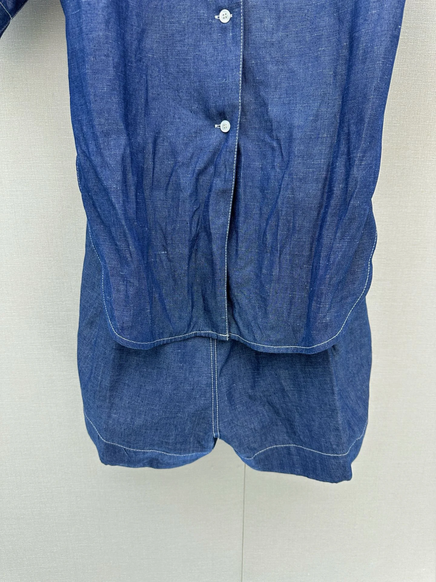 PRADA Shirts Denim Blue S-M-L D75202609062843 - Image 4